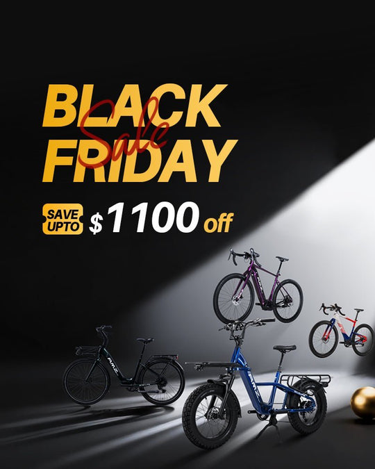 AMZCYCLE Black Friday: 7 Premium E-Bikes – Power &amp; Savings