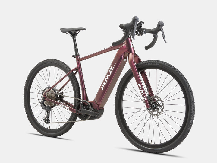 Cougar Electric Gravel Bike - AMZcycleCRIMSON PURPLE