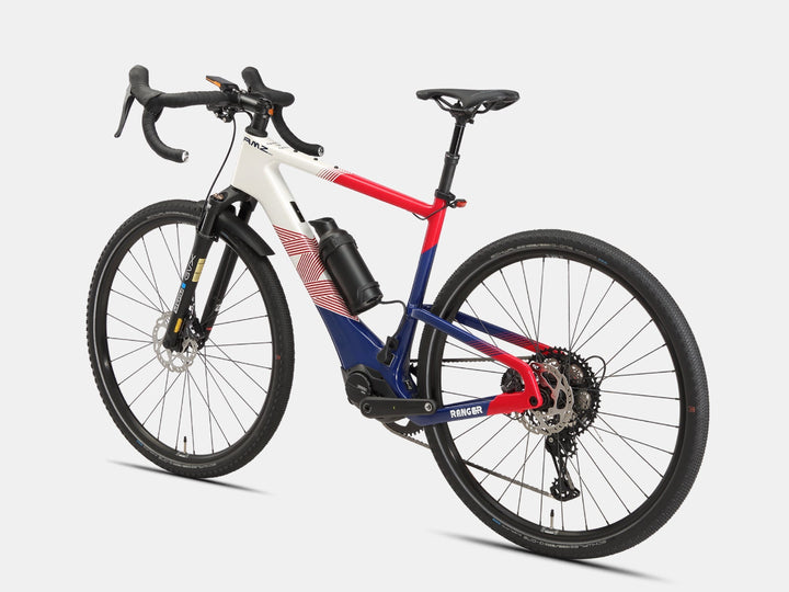 Ranger GRX Electric Gravel Bike - AMZcycleFlag Red