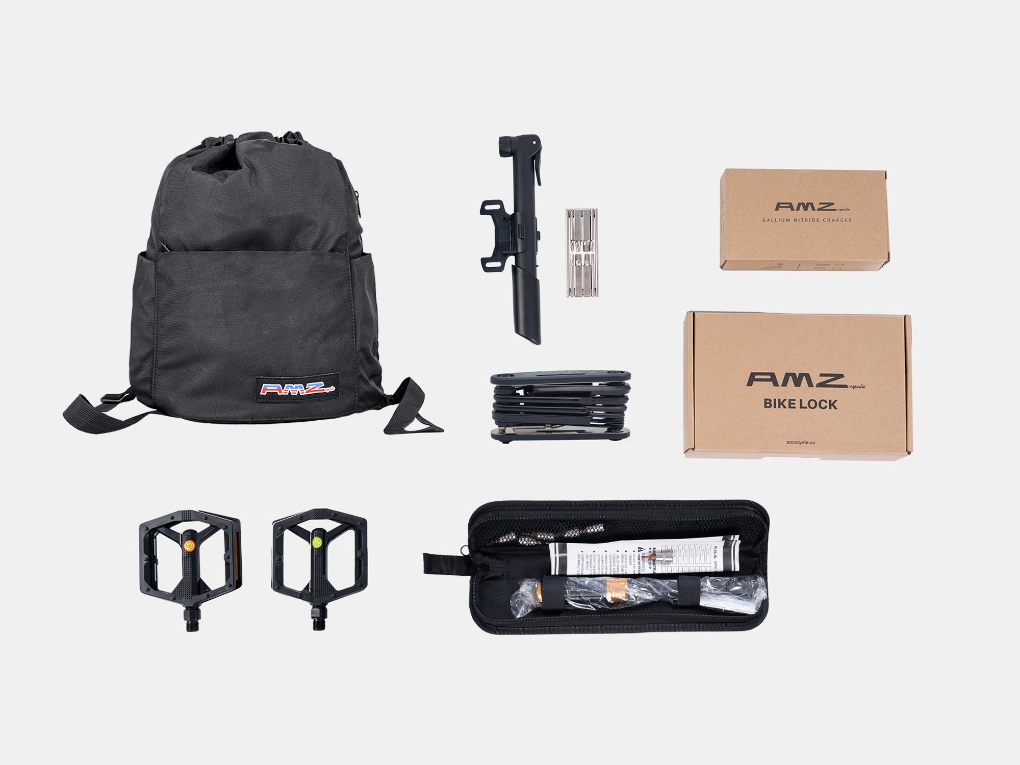 AMZcycle Bike Accessories Pouch - AMZcycleBlack