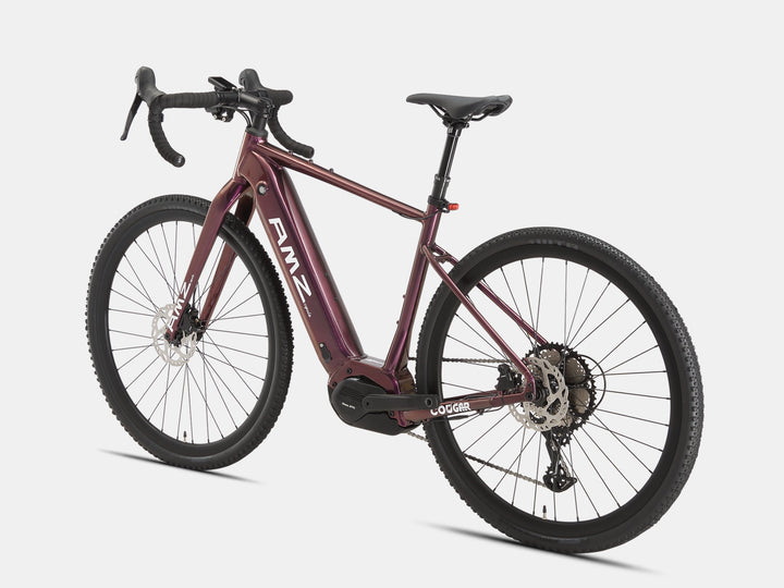 Cougar Electric Gravel Bike - AMZcycleCRIMSON PURPLE