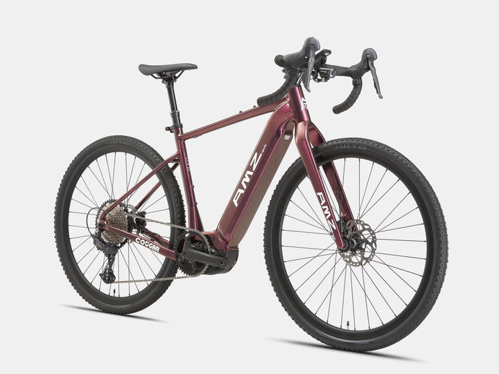 Cougar Electric Gravel Bike - AMZcycleCRIMSON PURPLE