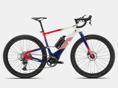 red gravel bike Ranger APEX Electric Gravel Bike – AMZcycle