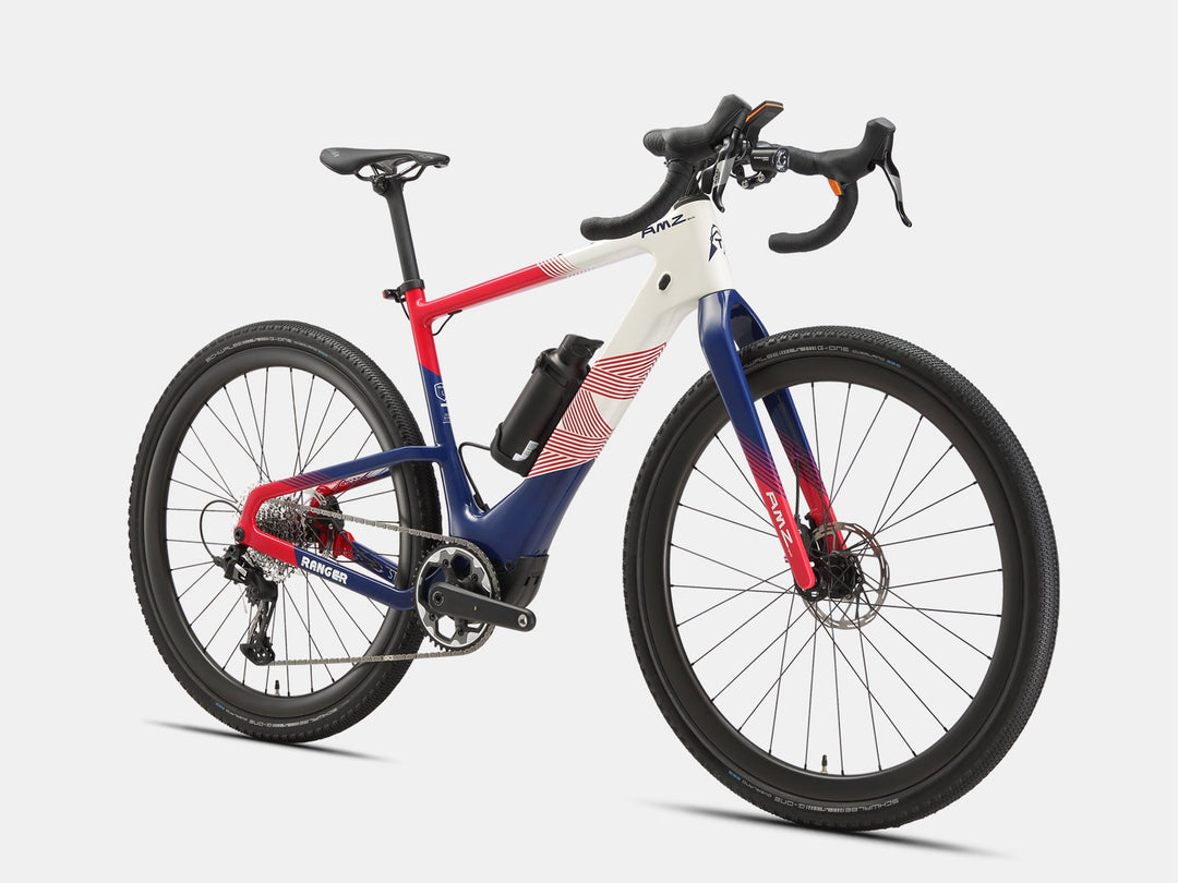 Ranger APEX Electric Gravel Bike - AMZcycleFlag Red