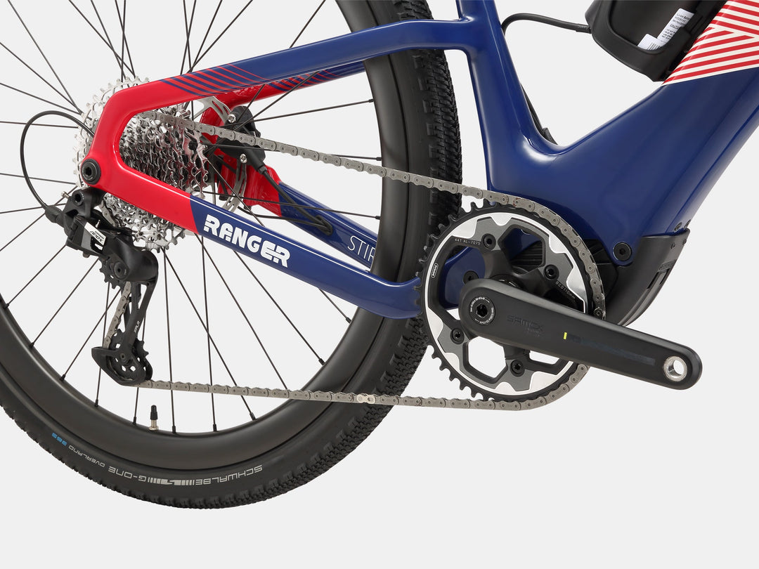 Ranger APEX Electric Gravel Bike - AMZcycleFlag Red