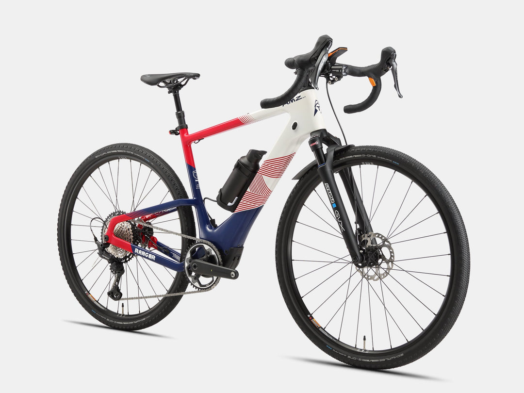 Ranger GRX Electric Gravel Bike - AMZcycleFlag Red