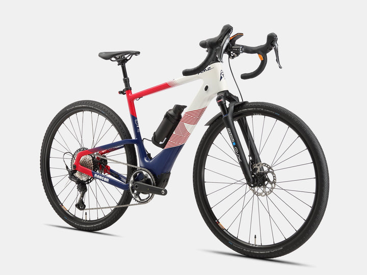 Ranger GRX Electric Gravel Bike - AMZcycleFlag Red